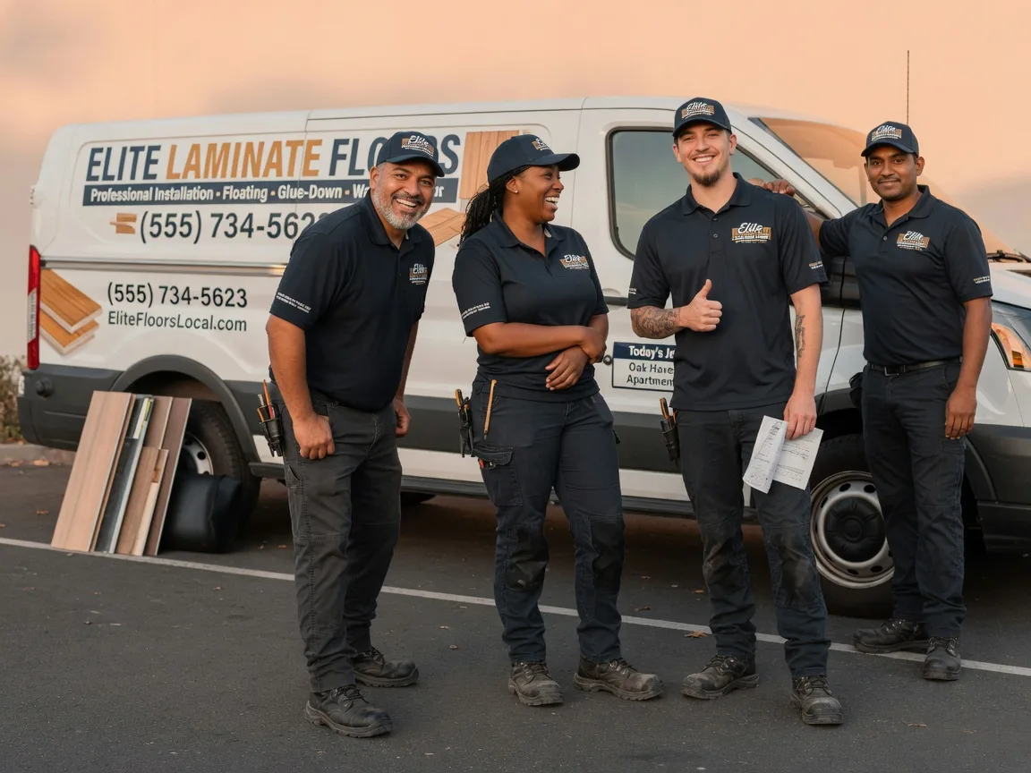 Laminate flooring installation company in Moline, IL